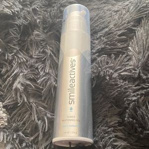 SMILEACTIVES MEGA-SIZE. 7.6 oz POWER WHITENING GEL NEW AND SEALED